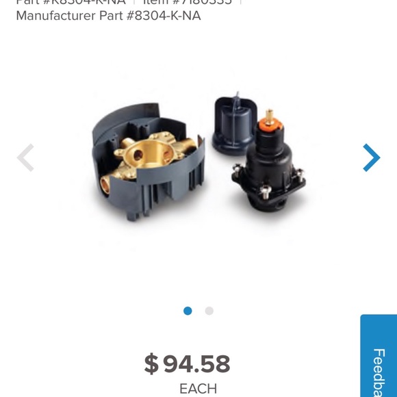 NWOT Mixer valve - Picture 2 of 2